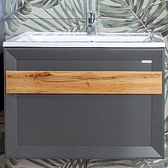 Бриклаер Ручка для тумбы Берлин 70 дуб золотой – фотография-5